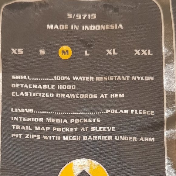 American Eagle Outfitters Yellow/Gray Winter Ski Jacket size Medium - Picture 10 of 15